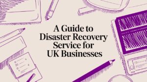 disaster recovery service workspace illustration - Pioneering IT Solutions | F1Group in Lincoln & Nottingham disaster recovery service workspace illustration