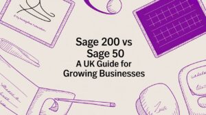 Sage 200 vs Sage 50 A UK Guide for Growing Businesses - Pioneering IT Solutions | F1Group in Lincoln & Nottingham Sage 200 vs Sage 50 A UK Guide for Growing Businesses