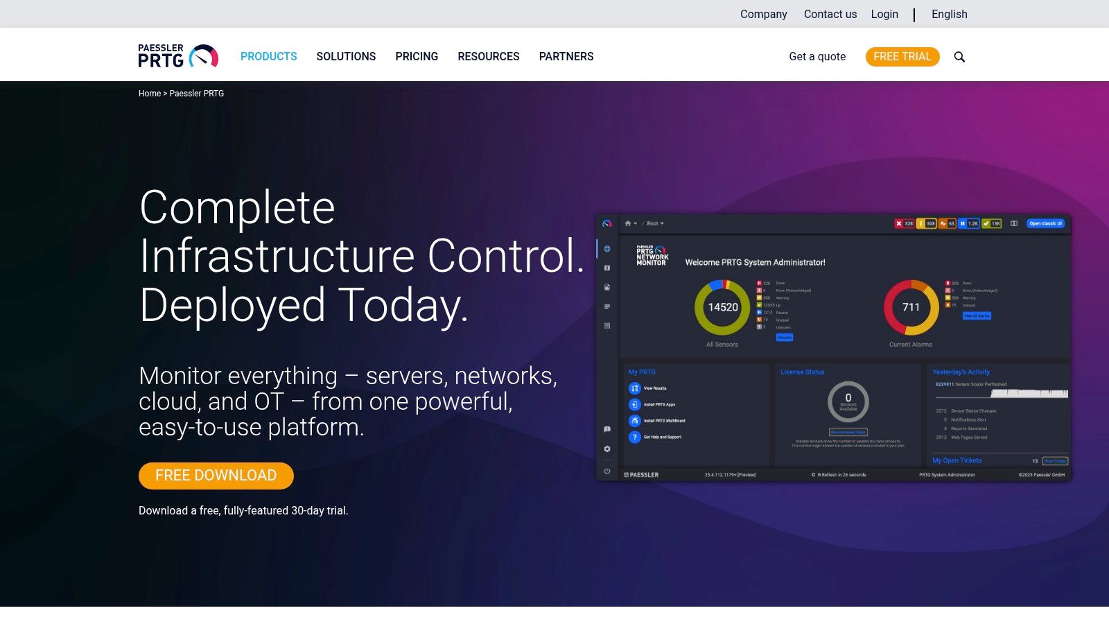 Paessler PRTG Network Monitor